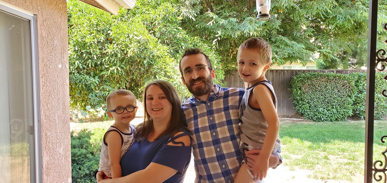 Photo of Kreig Durham and family